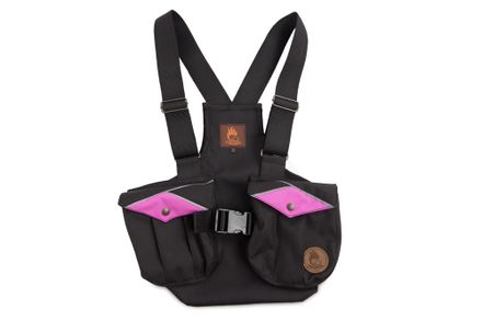 Firedog Dummy vest Trainer for children 122-128 black/pink