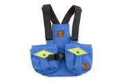 Firedog Dummy vest Trainer for children 140-146 blue/neon green