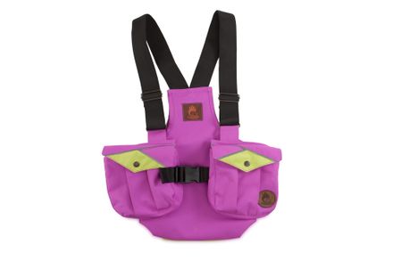 Firedog Dummy vest Trainer for children 140-146 pink/neon green