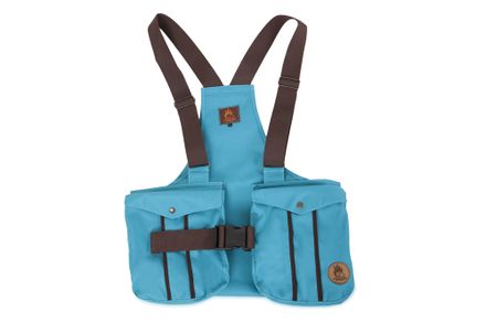 Firedog Dummy vest Trainer XL baby blue with plastic buckle
