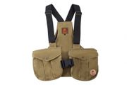 Firedog Waxed cotton Dummy vest Trainer XL light khaki with plastic buckle
