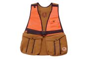 Firedog Hunting vest S canvas light brown/orange