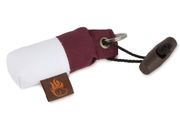 Firedog Keychain minidummy bordeaux/white
