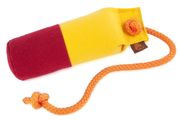 Firedog Long-throw dummy marking 250 g yellow/wine