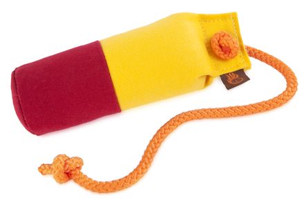 Firedog Long-throw dummy marking 250 g yellow/wine