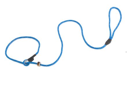 Firedog Moxon leash Classic 6 mm 110 cm blue reflective
