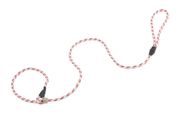 Firedog Moxon leash Classic 6 mm 130 cm white/red