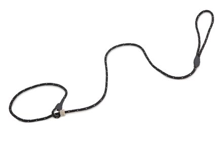 Firedog Moxon leash Classic 6 mm 150 cm black reflective