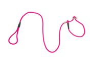 Firedog Moxon leash Classic 8 mm 130 cm pink with double hornstop