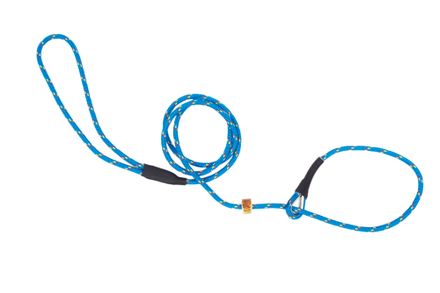 Firedog Moxon leash Profi 4 mm 110 cm blue+yellow/red