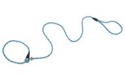 Firedog Moxon leash Profi 6 mm 110 cm aqua blue/black