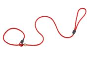 Firedog Moxon leash Profi 6 mm 130 cm red/black