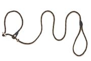 Firedog Moxon leash Profi 6 mm 130 cm black/orange with double hornstop