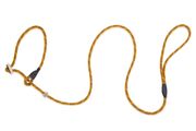 Firedog Moxon leash Profi 6 mm 130 cm orange/black with double hornstop