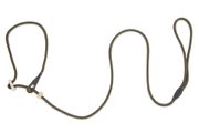 Firedog Moxon leash Profi 6 mm 150 cm khaki with double hornstop