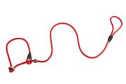 Firedog Moxon leash Profi 8 mm 130 cm red with double hornstop