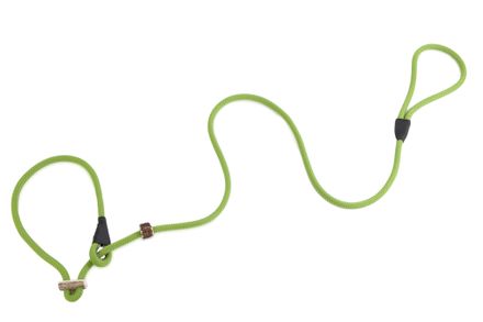 Firedog Moxon leash Profi 8 mm 150 cm light green with double hornstop