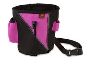 Firedog Treat bag large black/pink