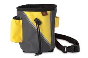 Firedog Treat bag large dark grey/yellow