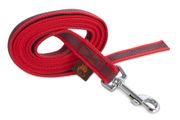 Firedog Grip dog leash 20 mm 1 m without handle red