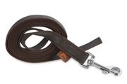 Firedog Grip dog leash 20 mm 1 m without handle brown