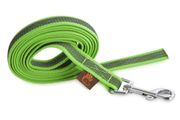 Firedog Grip dog leash 20 mm 1 m without handle neon green
