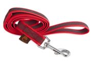 Firedog Grip dog leash 20 mm 1,2 m with handle red