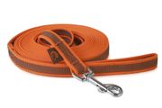Firedog Grip dog leash 20 mm 1,2 m with handle orange