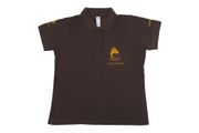 Firedog Polo Shirt Women brown M