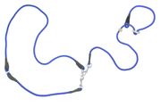 Firedog Hunting leash 8 mm L 345 cm moxon with double hornstop dark blue
