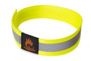 Firedog Reflective collar with velcro 30 mm 45 cm neon yellow