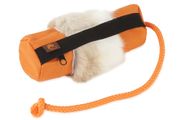 Firedog Snack dummy small orange with fur ring