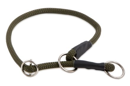 Firedog Slip collar 8 mm 40 cm khaki