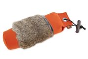 Firedog Standard dummy 1000 g orange with rabbit fur