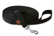 Firedog Tracking leash 20 mm classic snap hook 10 m black