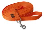 Firedog Tracking leash 20 mm classic snap hook 20 m orange