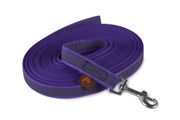 Firedog Tracking Grip leash 20 mm classic snap hook 10 m violet