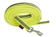 Firedog Tracking Grip leash 20 mm with handle classic snap hook 10 m neon yellow