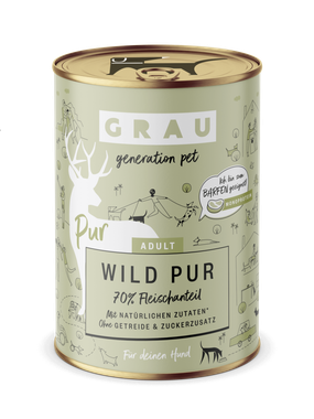 Grau Wild Pure 400 g