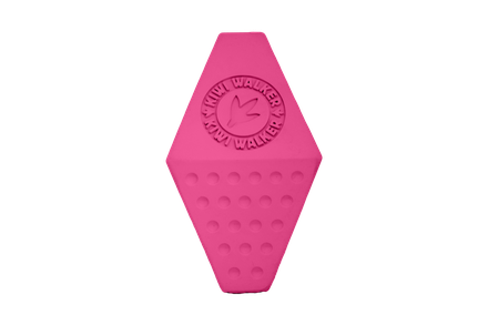 KIWI WALKER® Rubber Toy OCTABALL MAXI pink 15,5 cm