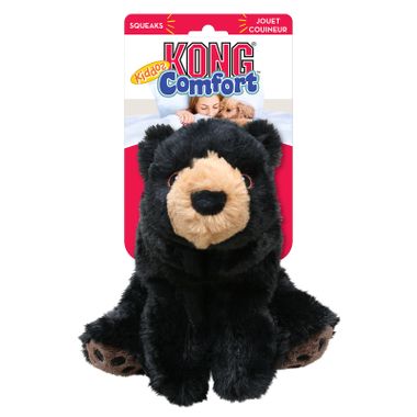 KONG® Comfort Kiddos Bear black L
