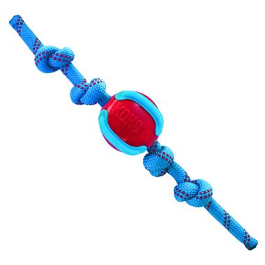 KONG® Jaxx™ Brights Ball with Rope