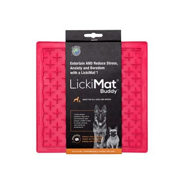 LickiMat® Classic Buddy™ 20 x 20 cm pink