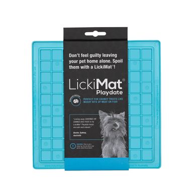 LickiMat® Classic Playdate™ 20 x 20 cm turquoise