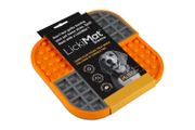 LickiMat® Slomo™ 20 x 20 cm orange