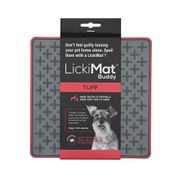 LickiMat® Tuff™ Buddy™ 20 x 20 cm red