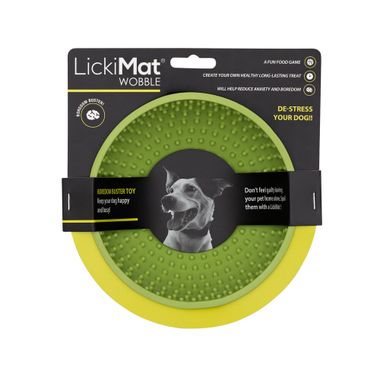 LickiMat® Wobble™ 8 x 16,5 cm light green