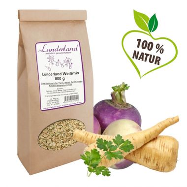 Lunderland Biela zmes Zelenina 100% bez obilnín 1 kg