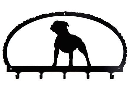 Dog Key Rack Staffordshire Bull Terrier