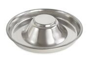 Stainless steel bowl for puppies 29 cm